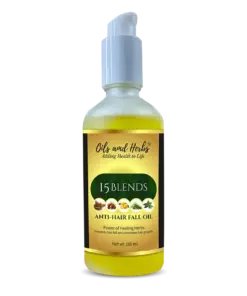 Wholesale 15 BLENDS ANTI HAIR FALL OIL
