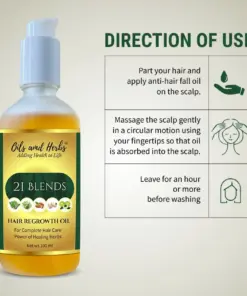Wholesale 21 BLENDS HAIR REGROWTH OIL