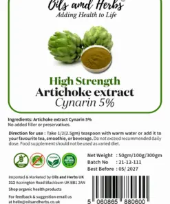 Wholesale High Strength Artichoke Extract Powder 5% Cynarin