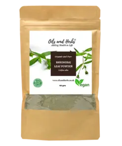 Wholesale Organic Bhringraj Leaf Powder - False Daisy -100% Pure, Clean and Natural
