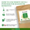 Wholesale Organic White Musli Powder – 100% Pure Safed Musli Powder