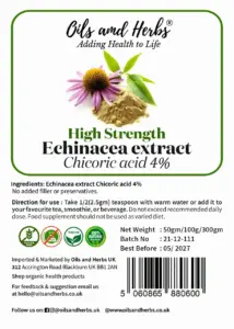 Wholesale High Strength Echinacea Extract Powder 4% Chicoric Acid