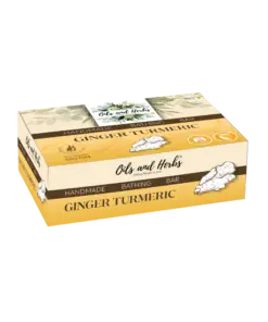 Wholesale Ginger Turmeric Soap Handmade by Herbalist