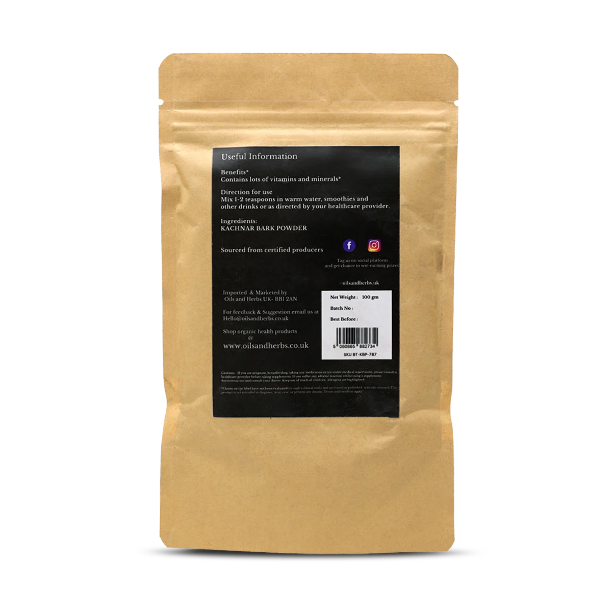 Wholesale Organic Kachnar Bark Powder - Orchid Tree - 100% Pure, Clean and Natural 2 Wholesale Organic Kachnar Bark Powder - Orchid Tree - 100% Pure, Clean and Natural