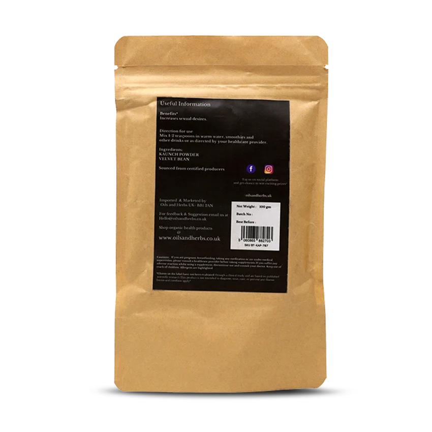 Wholesale Organic Kaunch Powder- Velvet Bean - 100% Pure, Clean and Natural 2 Wholesale Organic Kaunch Powder- Velvet Bean - 100% Pure, Clean and Natural