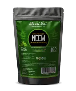 Wholesale High Strength Neem Leaf Capsules -6000MG