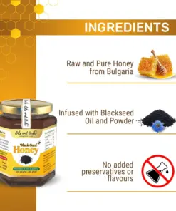Wholesale Raw Black Seed Honey for Anti-inflammation