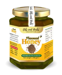 Wholesale Raw Flax Seed Honey for Omega 3 Support