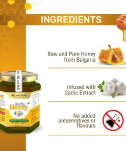 Wholesale Raw Garlic Honey for Immune System Support