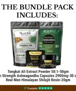 Wholesale Strength Boosting Trio- Shilajit with Ashwagandha & Ton gat Ali