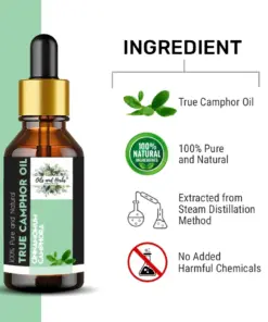 Wholesale True Camphor Essential Oil 100% Pure and Natural
