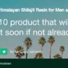 Wholesale 100% Pure Organic Himalayan Shilajit Resin 16000ft high altitude