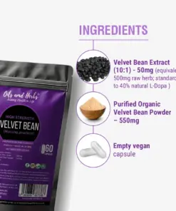 Wholesale High Strength Velvet Bean Capsules - 2100mg