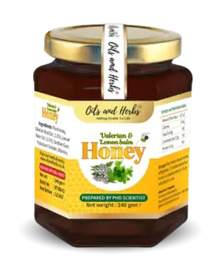 Wholesale Mixed Valerian and Lemon Balm Honey