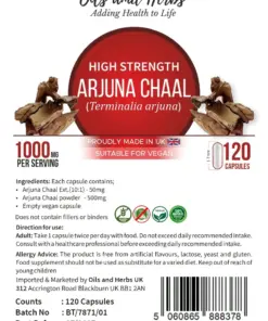 Wholesale High Strength Arjuna Chaal Capsules 1000mg Terminalia arjuna