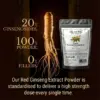 Wholesale Organic Ginseng Extract Powder – 20% Ginsenosides | Korean Red Ginseng