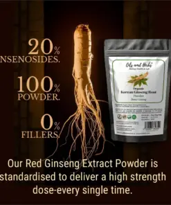 Wholesale Organic Ginseng Extract Powder – 20% Ginsenosides | Korean Red Ginseng
