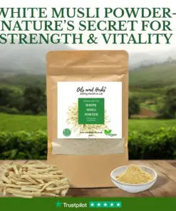 Wholesale Organic White Musli Powder – 100% Pure Safed Musli Powder
