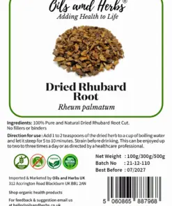 Wholesale Dried Rhubarb Root (Rheum officinale)