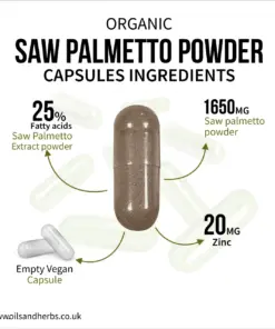 Wholesale High Strength Saw Palmetto Capsules- 3300mg
